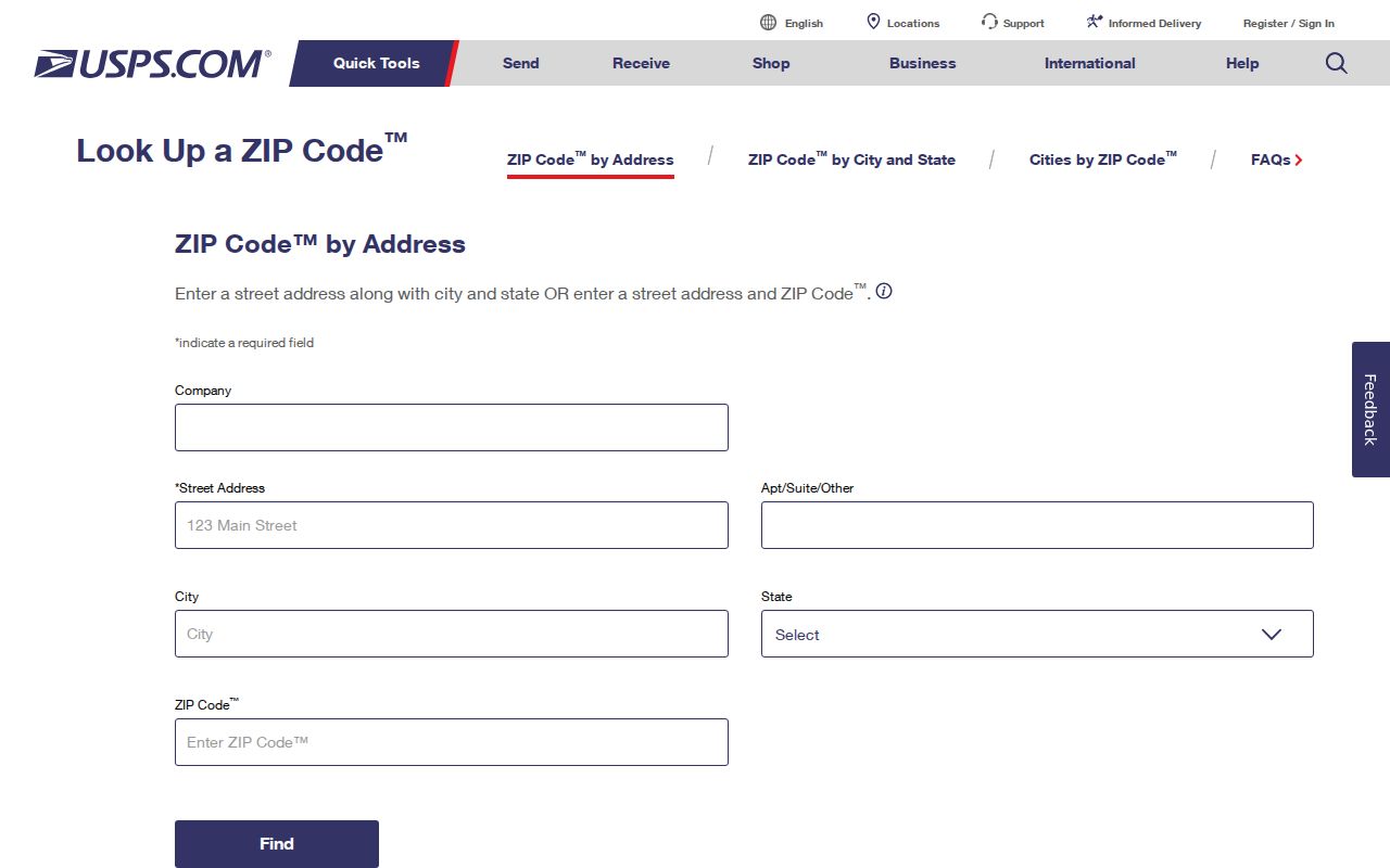 Denton County ZIP code directory USPS address lookup
